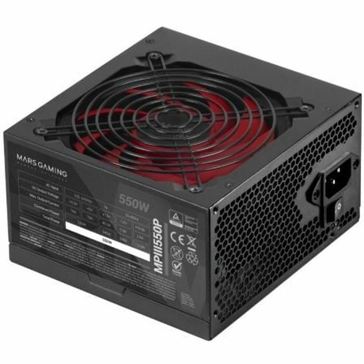 Power supply Mars Gaming MPIII550P ATX 550 W-0