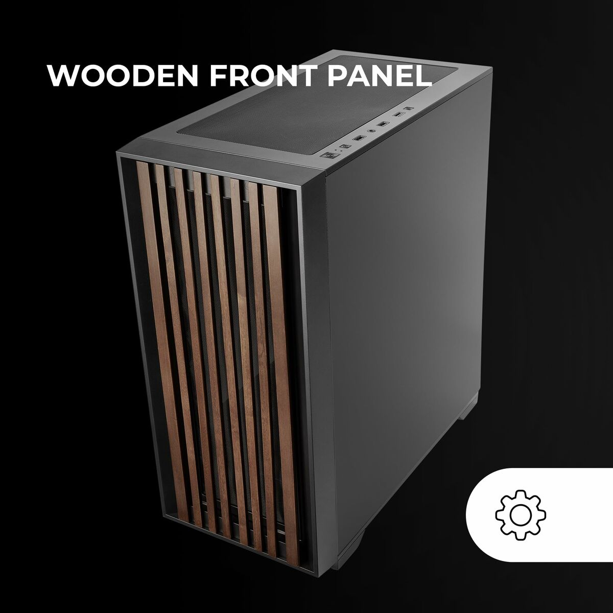 ATX Semi-tower Box Mars Gaming MCWOODDC Black-3