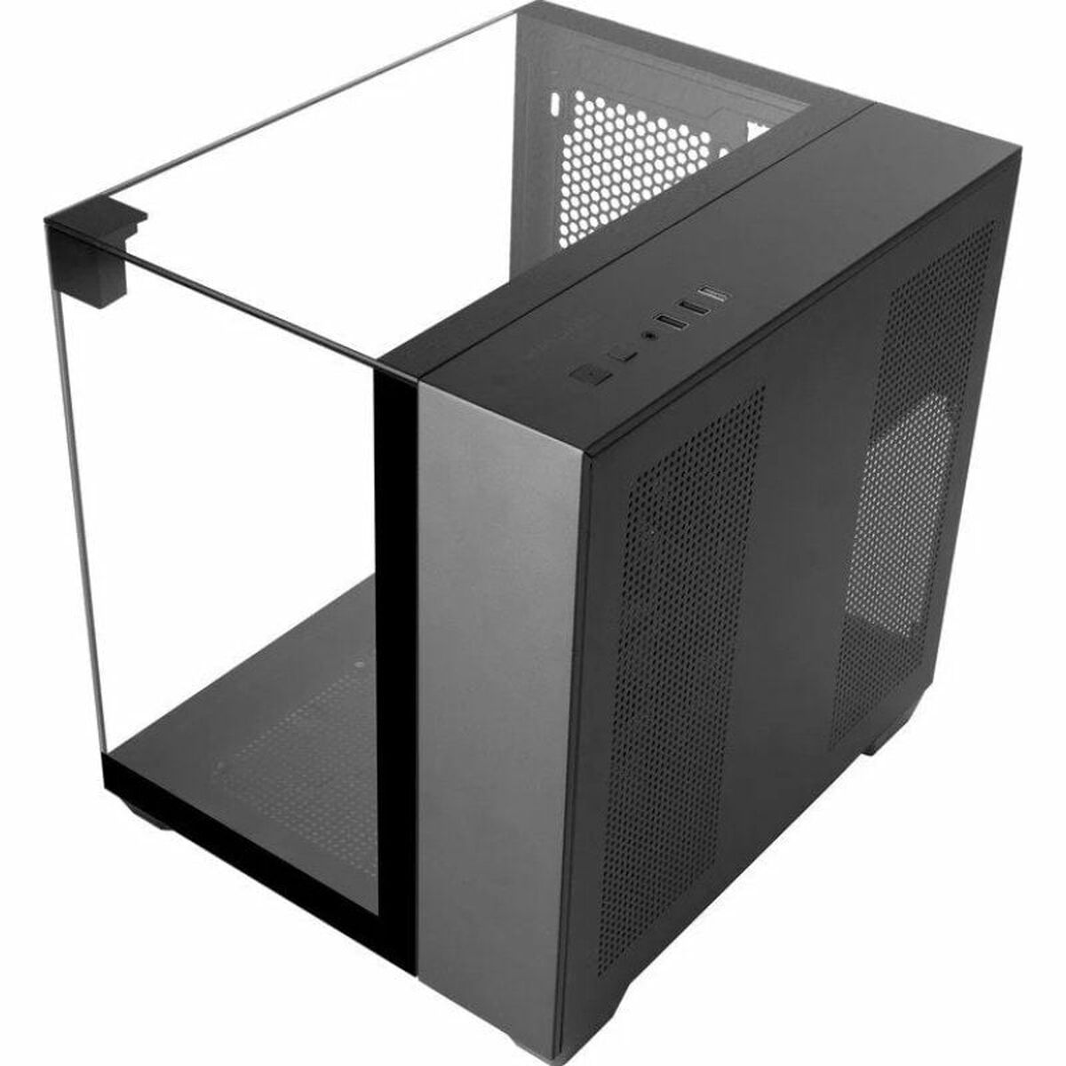 ATX Semi-tower Box Mars Gaming MCVISIONM Black-3