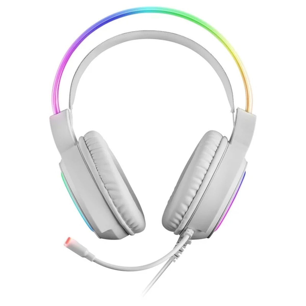 Gaming Earpiece with Microphone Mars Gaming MHRGBW White-2