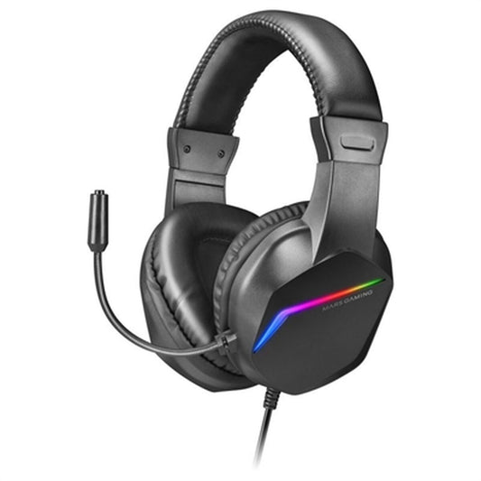 Gaming Earpiece with Microphone Mars Gaming MH122 Black-0